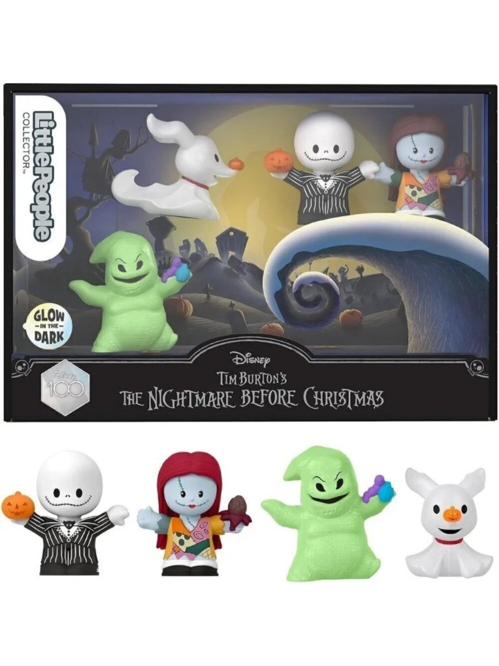 Fisher Little  People Disney Tim Burton’s Christmas Special Edition Set